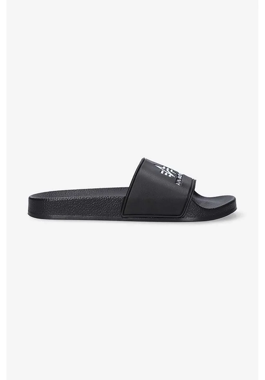 obrazek 1 Alpha Industries klapki kolor czarny 106956.03-CZARNY