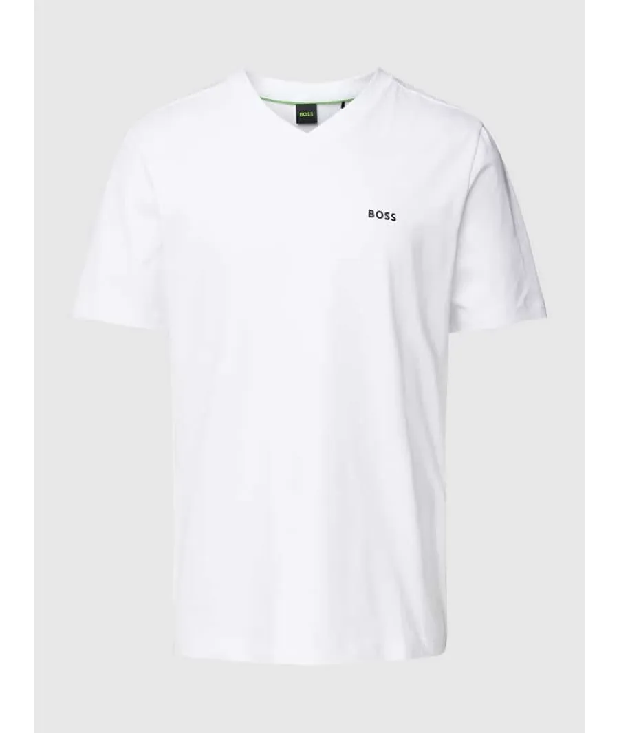 obrazek 1 T-shirt z dekoltem w serek