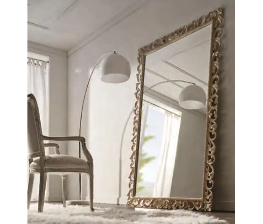 obrazek 1 Stojące lustro w stylu glamour