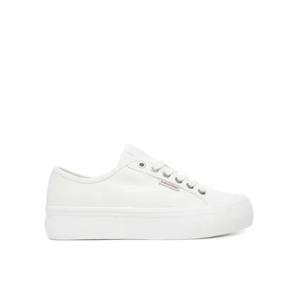 Zdjęcie Calvin Klein Jeans Tenisówki Vulc Flatform Ctn Logo Tag YW0YW01838 Biały