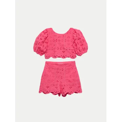 Zdjęcie Abel & Lula Komplet top i spodenki 5231 Różowy Regular Fit