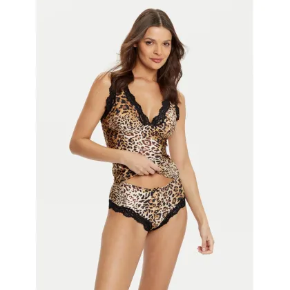 Zdjęcie Guess Komplet bielizny O4BG01 KCF20 Brązowy Regular Fit