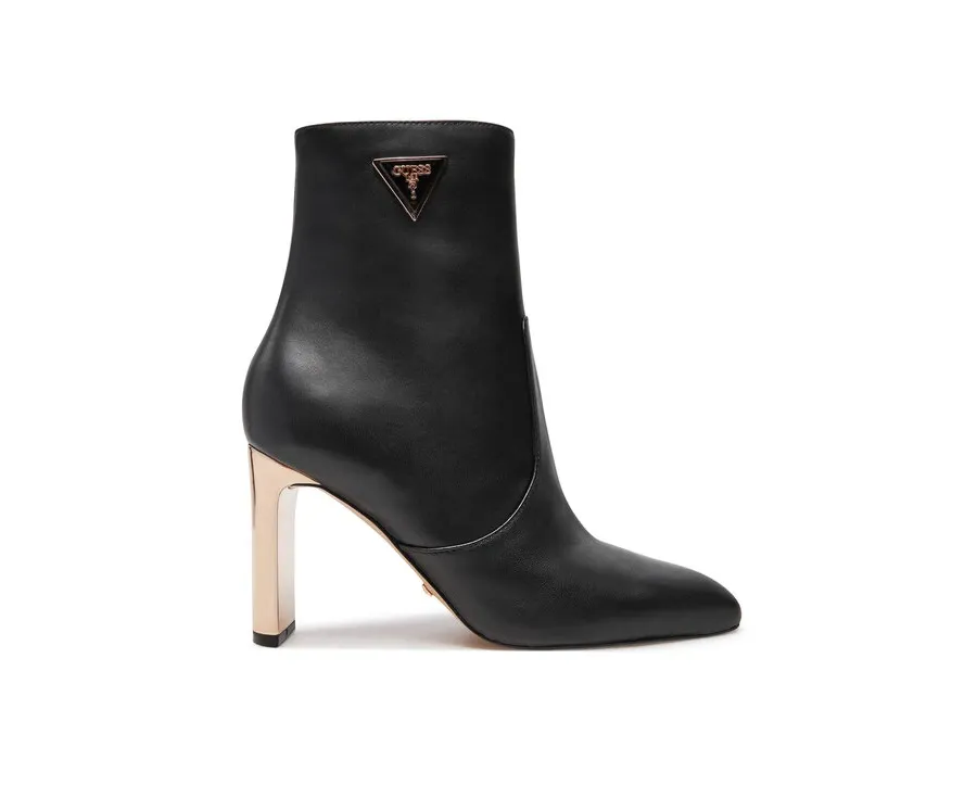 obrazek 1 Guess Botki Caitte FLDCAT LEA10 Czarny