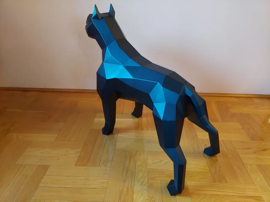 obrazek 6 Stylowa rzeźba dekoracyjna w kształcie Pitbulla