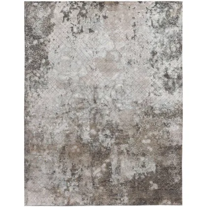 Picture Unusual beige exclusive 3D carpet - SEDUCTION 840178C