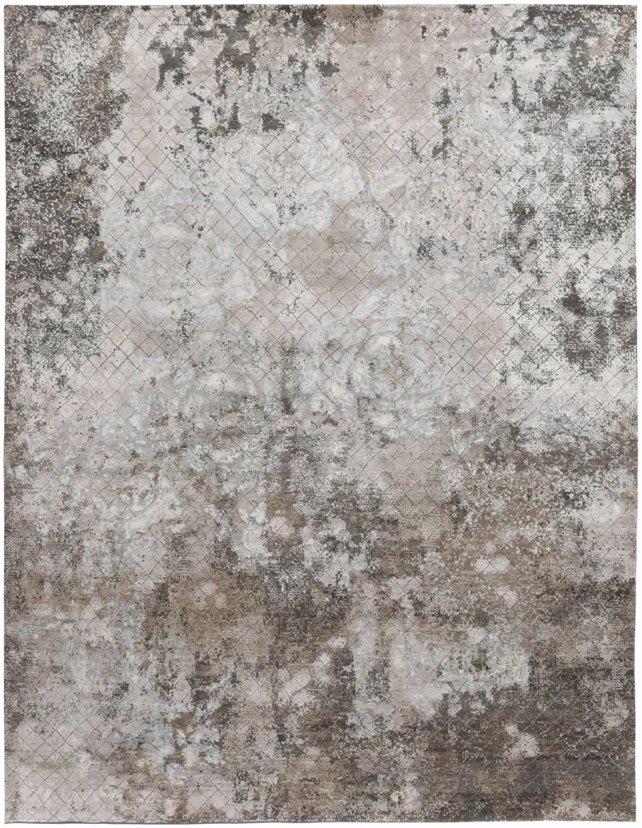 picture 1 Unusual beige exclusive 3D carpet - SEDUCTION 840178C