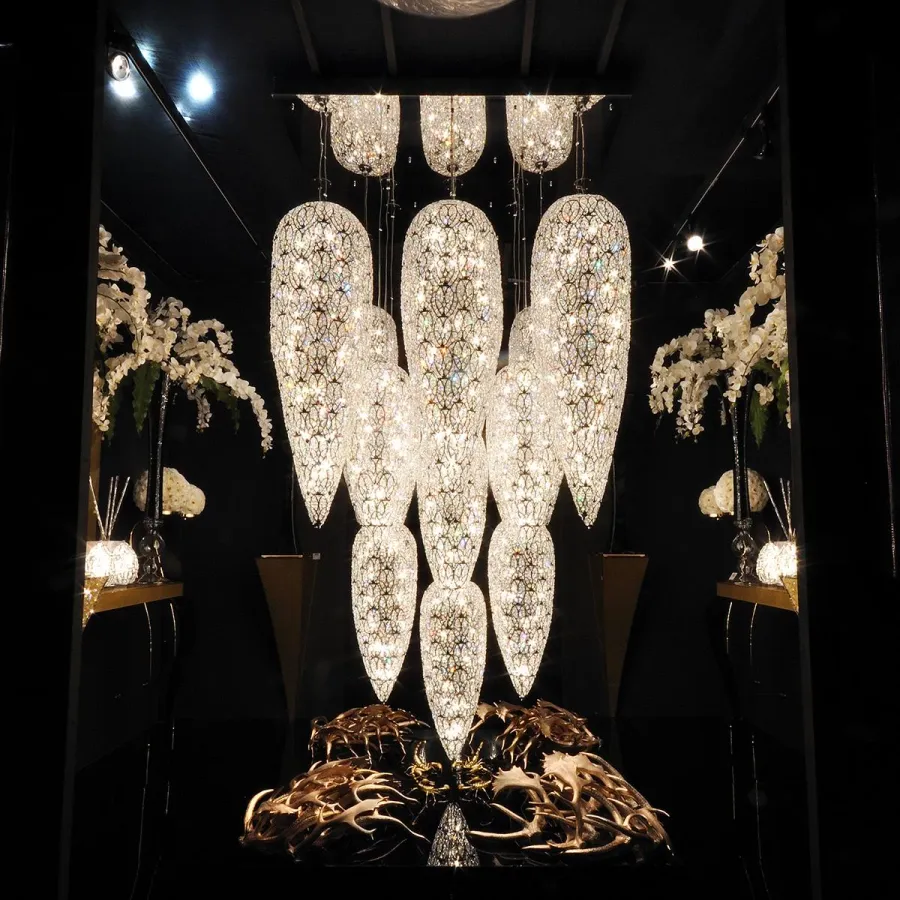 picture 8 Big luxury chandelier by Italian mark VG for classic and modern interiors