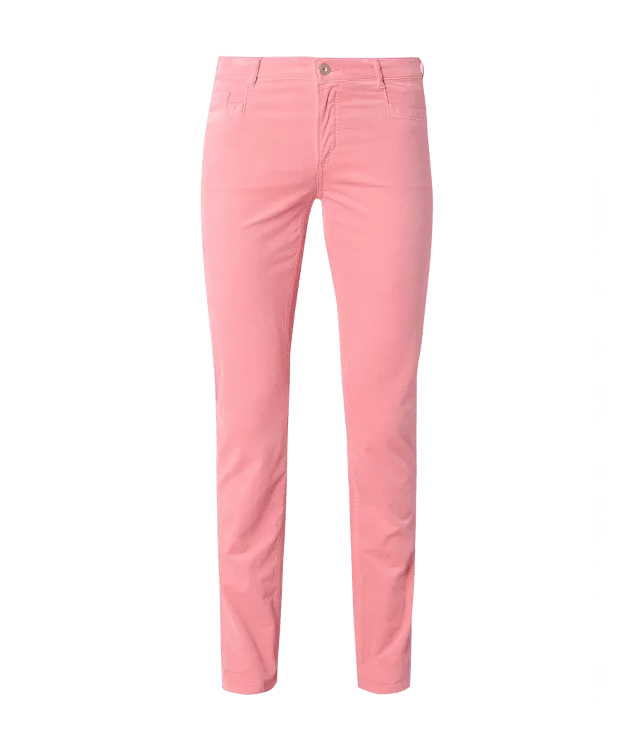 obrazek 1 Spodnie o kroju tailored fit ze sztruksu