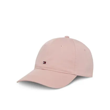 Zdjęcie Tommy Hilfiger Czapka z daszkiem Essential Flag Soft Cap AW0AW17131 Różowy