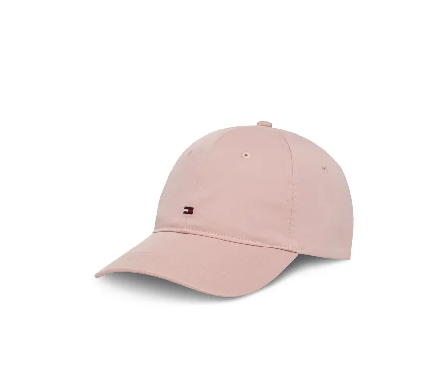 obrazek 1 Tommy Hilfiger Czapka z daszkiem Essential Flag Soft Cap AW0AW17131 Różowy