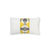 Picture Stylish pillow with a geometric pattern
