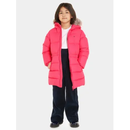 Zdjęcie Tommy Hilfiger Kurtka puchowa KG0KG07805 Różowy Regular Fit