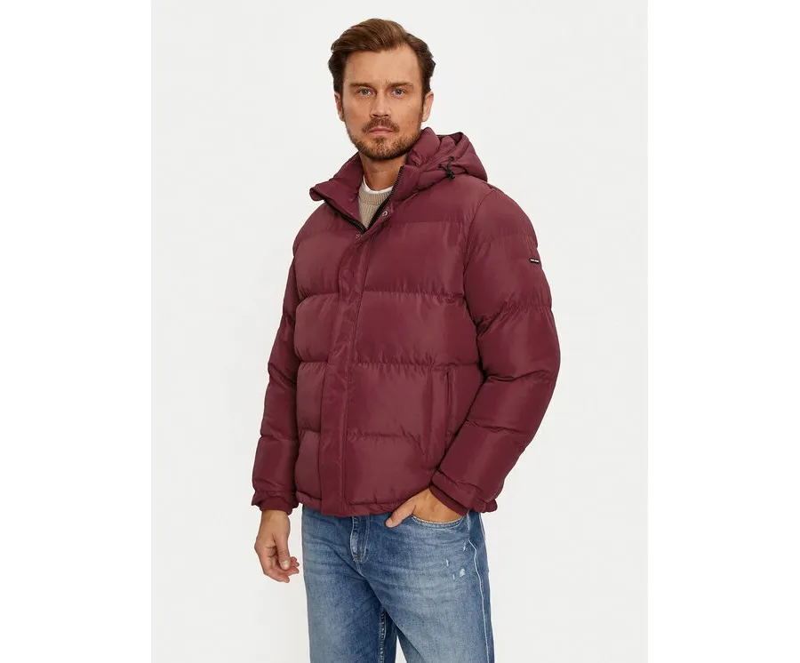 obrazek 1 Pepe Jeans Kurtka zimowa Tobias PM403031 Czerwony Regular Fit