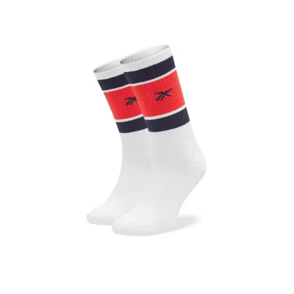 Zdjęcie Reebok Skarpety Wysokie Męskie CL Basketball Sock HF8408 Biały