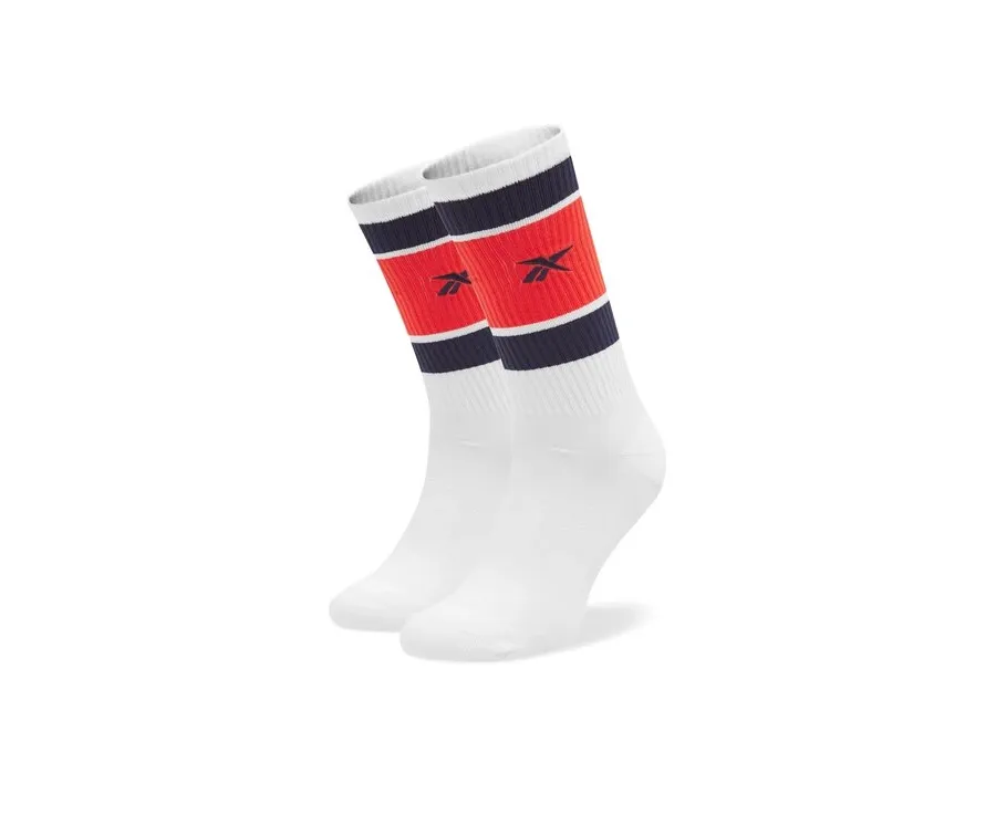 obrazek 1 Reebok Skarpety Wysokie Męskie CL Basketball Sock HF8408 Biały