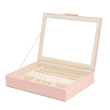 Zdjęcie Ręcznie wykonane pudełko na biżuterię Sophia Rose Quartz