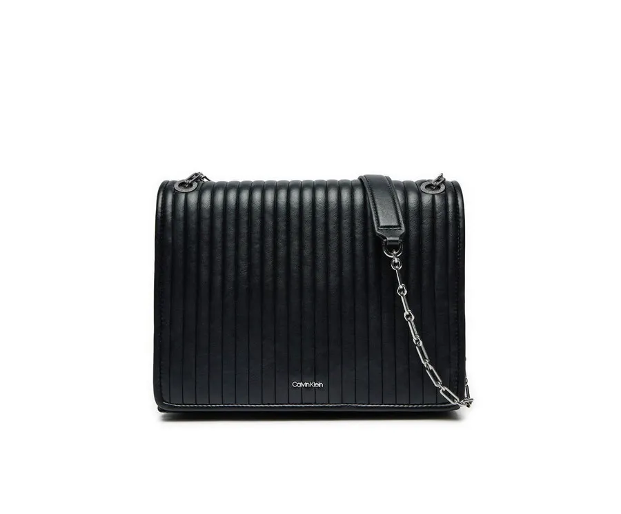 obrazek 1 Calvin Klein Torebka Mini Line Quilt Shoulder Bag K60K613080 Czarny