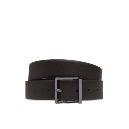 Zdjęcie Calvin Klein Pasek Męski Sleek Square Tex 35Mm K50K512837 Brązowy