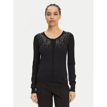 Zdjęcie ARTIGLI Kardigan ACMA001920 Czarny Regular Fit