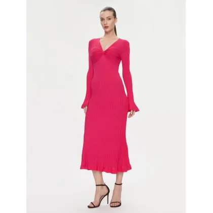 Zdjęcie TWINSET Sukienka dzianinowa 241TP3050 Różowy Regular Fit