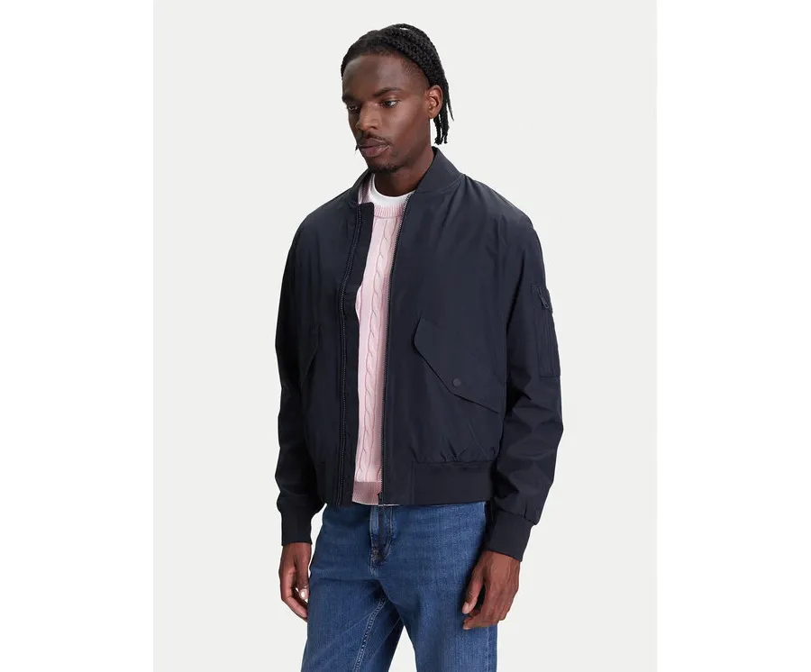 obrazek 1 Tommy Hilfiger Kurtka bomber MW0MW39629 Granatowy Regular Fit