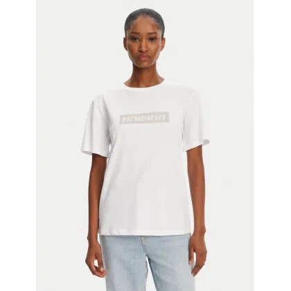 Zdjęcie Patrizia Pepe T-Shirt 2M4422/J274-W146 Biały Regular Fit