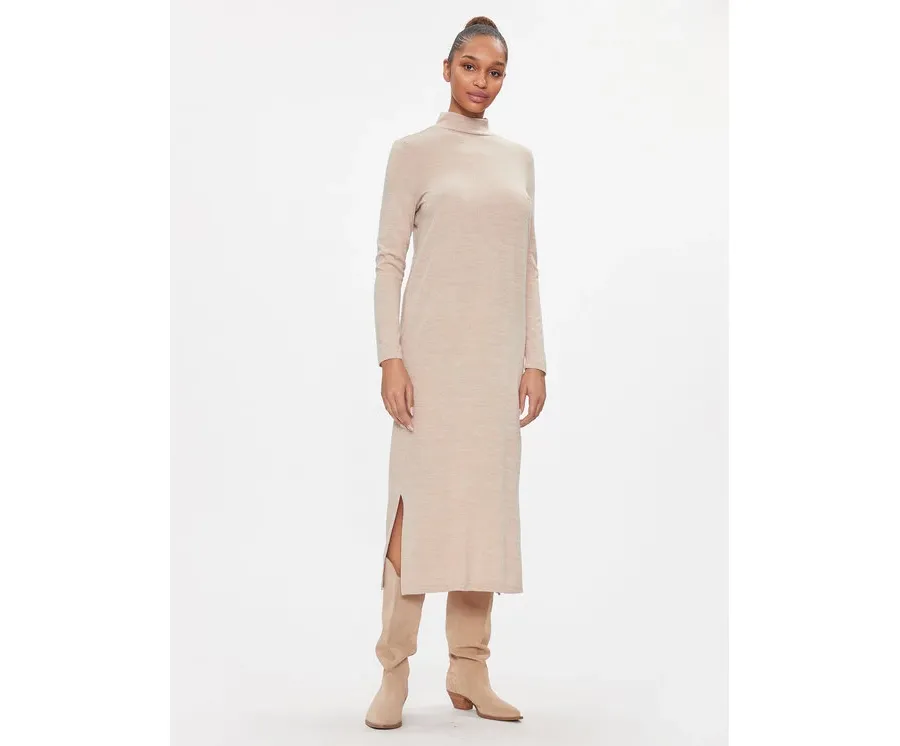 obrazek 1 Vero Moda Sukienka dzianinowa 10293849 Écru Regular Fit