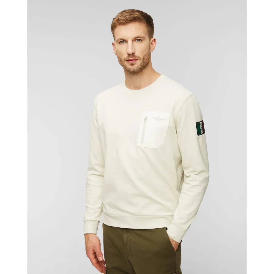 obrazek 1 Bluza Męska Aeronautica Militare Beżowa