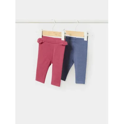 Zdjęcie Mayoral Komplet 2 par legginsów 2.755 Czerwony Regular Fit