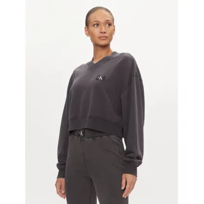 Zdjęcie Calvin Klein Jeans Bluza J20J223079 Szary Relaxed Fit