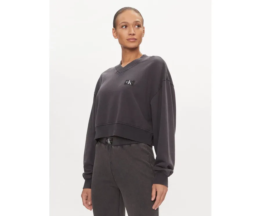 obrazek 1 Calvin Klein Jeans Bluza J20J223079 Szary Relaxed Fit