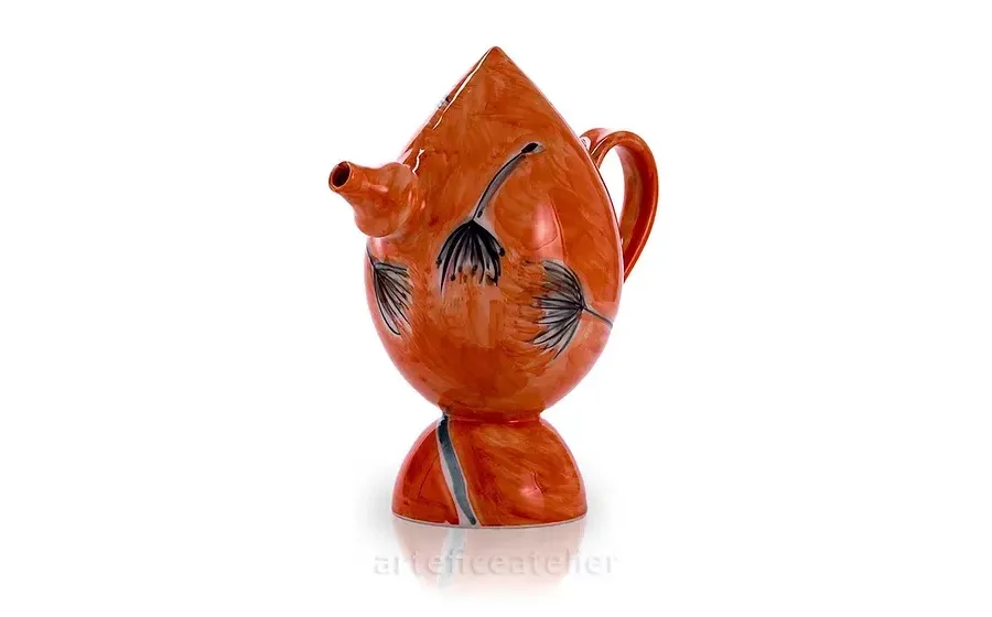 obrazek 1 Stylowy malowany dzbanek na wodę lub wino