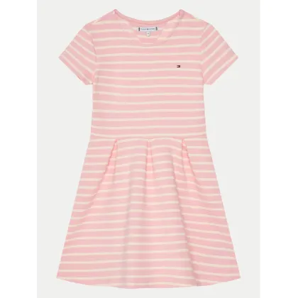 Zdjęcie Tommy Hilfiger Sukienka codzienna KG0KG08339 S Różowy Slim Fit