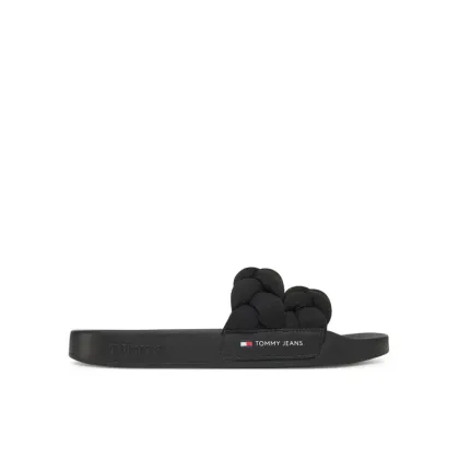 Zdjęcie Tommy Jeans Klapki Tjw Braided Slide EN0EN02764 Czarny
