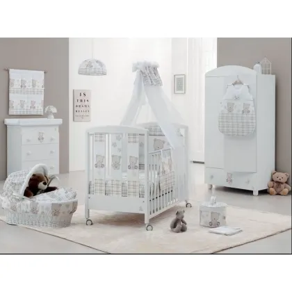 Zdjęcie Atrakcyjny pokoik dla niemowlaka w kolorze bieli - Italbaby