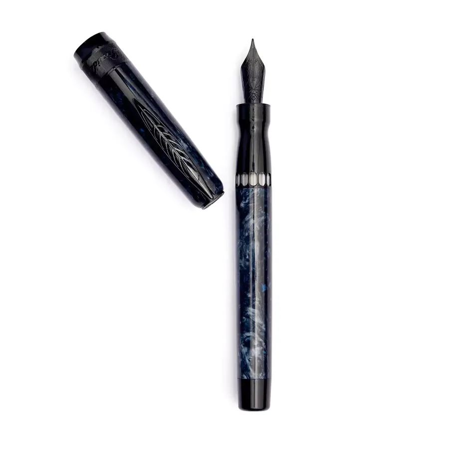 obrazek 3 Stylowe pióro wieczne Rock- Black blue idealne na prezent