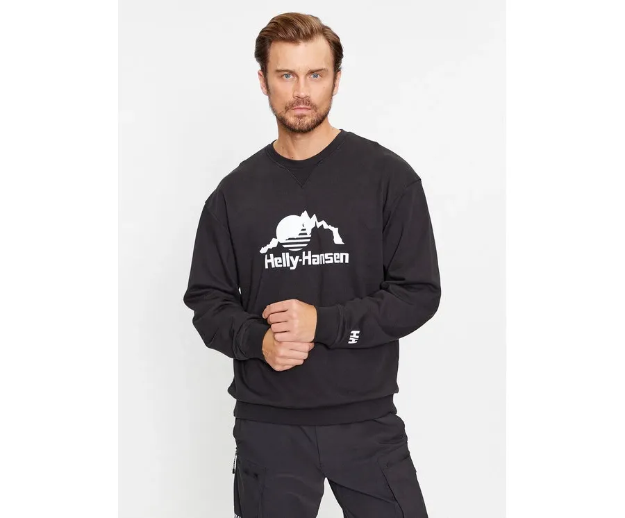 obrazek 1 Helly Hansen Bluza Yu Crew Sweater 2.0 53891 Czarny Regular Fit