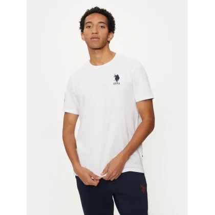 Zdjęcie U.S. Polo Assn. T-Shirt MUP3311 Biały Slim Fit