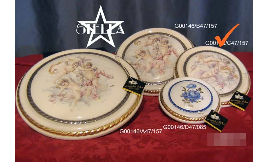 obrazek 1 Luksusowa ozdoba ceramiczna na ścianę