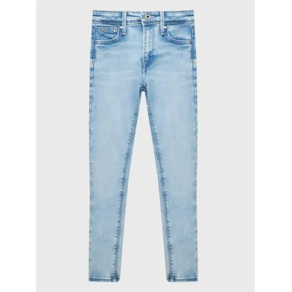 Zdjęcie Pepe Jeans Jeansy Pixlette High PG201542PE2 Błękitny Skinny Fit