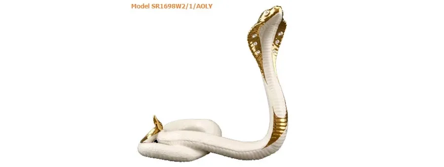 obrazek 2 Ceramiczne kobry do salonu