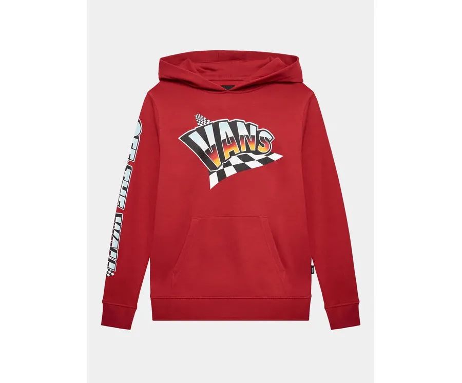 obrazek 1 Vans Bluza Hole Shot Po VN00087W Czerwony Regular Fit