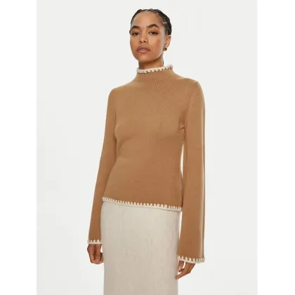 Zdjęcie Luisa Spagnoli Golf Monet 58404 Brązowy Regular Fit