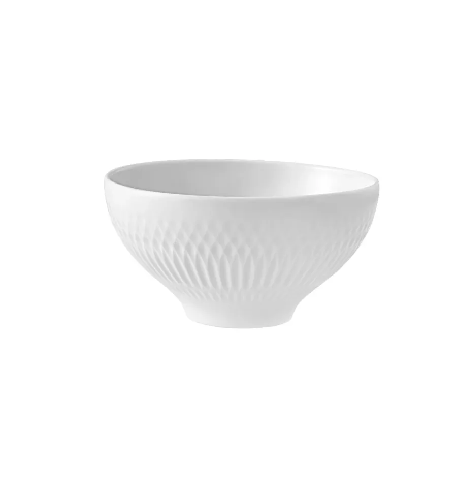 obrazek 1 Porcelanowa mała miska z kolekcji Utopia z bogatym reliefowym zdobieniem - Vista Alegre