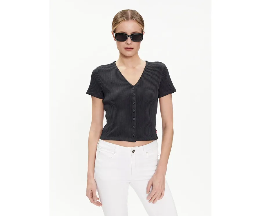 obrazek 1 Levi's® Bluzka Monica A7182-0001 Czarny Slim Fit