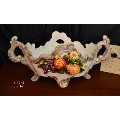 Picture Decorative platter, ceramic fruit bowl