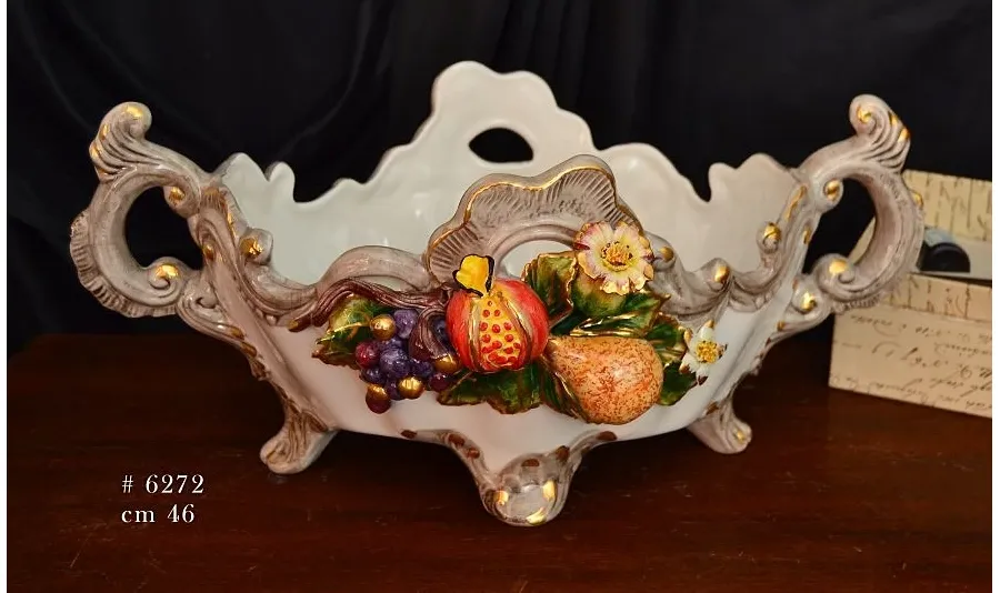 obrazek 1 Dekoracyjna patera, misa ceramiczna na owoce