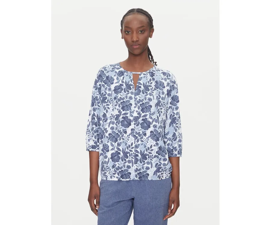 obrazek 1 Olsen Bluzka 11105112 Kolorowy Regular Fit