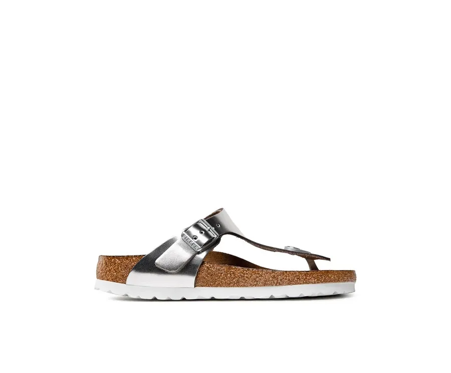obrazek 1 Birkenstock Japonki Gizeh Bs 1003675 Srebrny