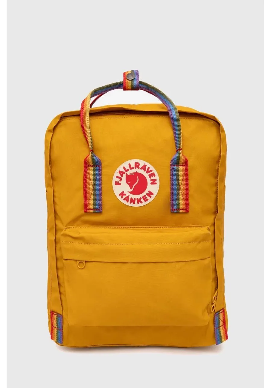 obrazek 1 Fjallraven plecak Kanken Rainbow damski kolor pomarańczowy duży z aplikacją F23620